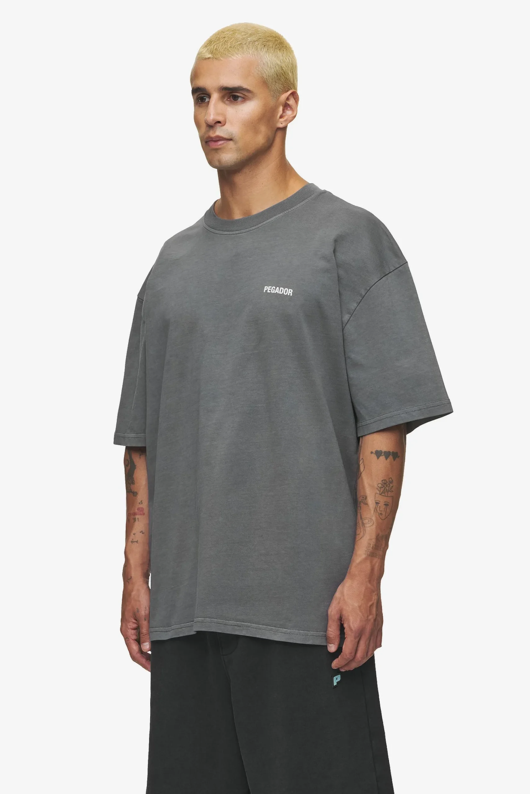 Pegador Gulati Oversized Tee Vintage Grey