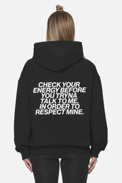 Pegador Habana Oversized Hoodie Black