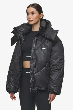 Pegador Hailey Vintage Oversized Puffer Jacket Black