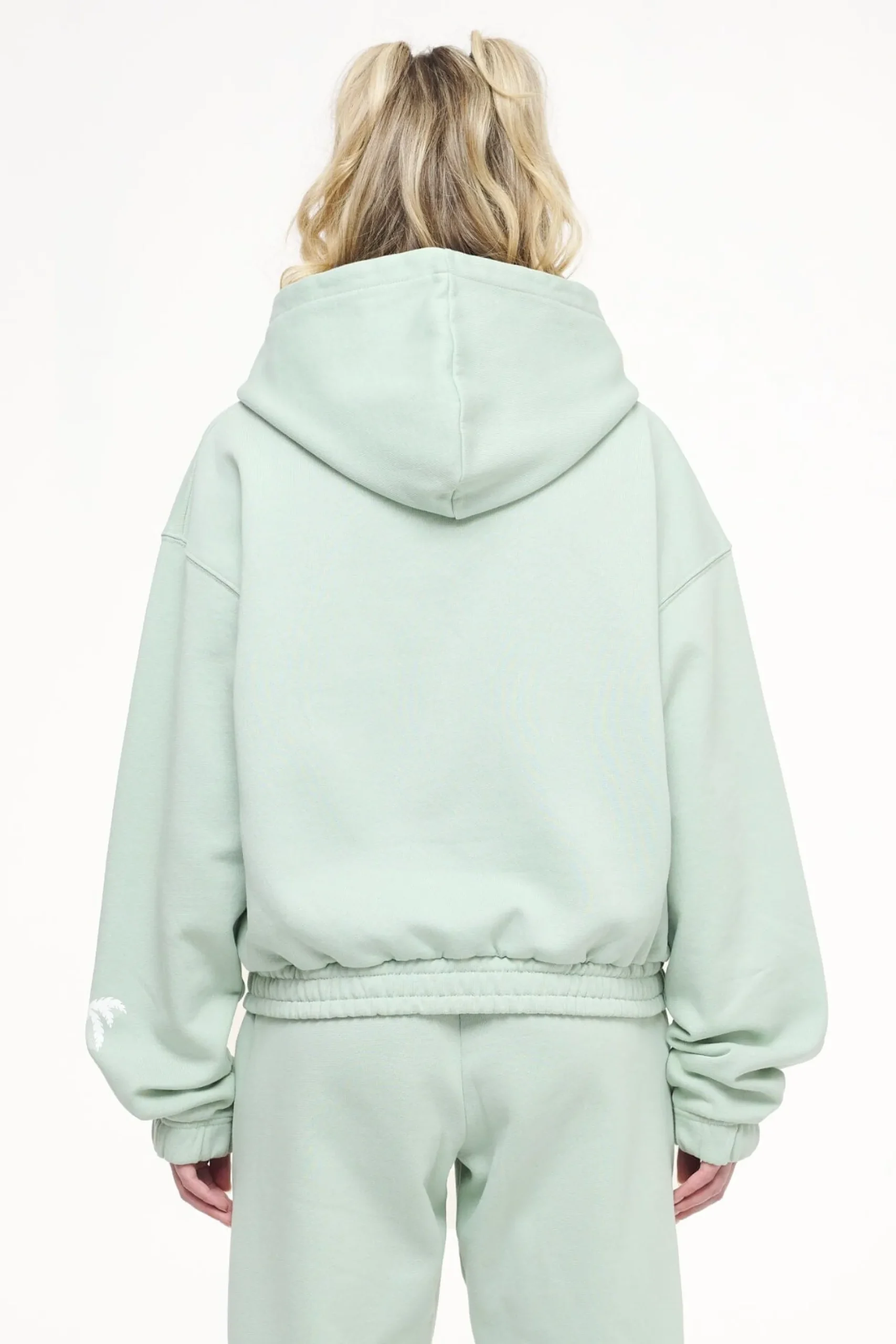 Pegador Hills Cropped Zip Hoodie