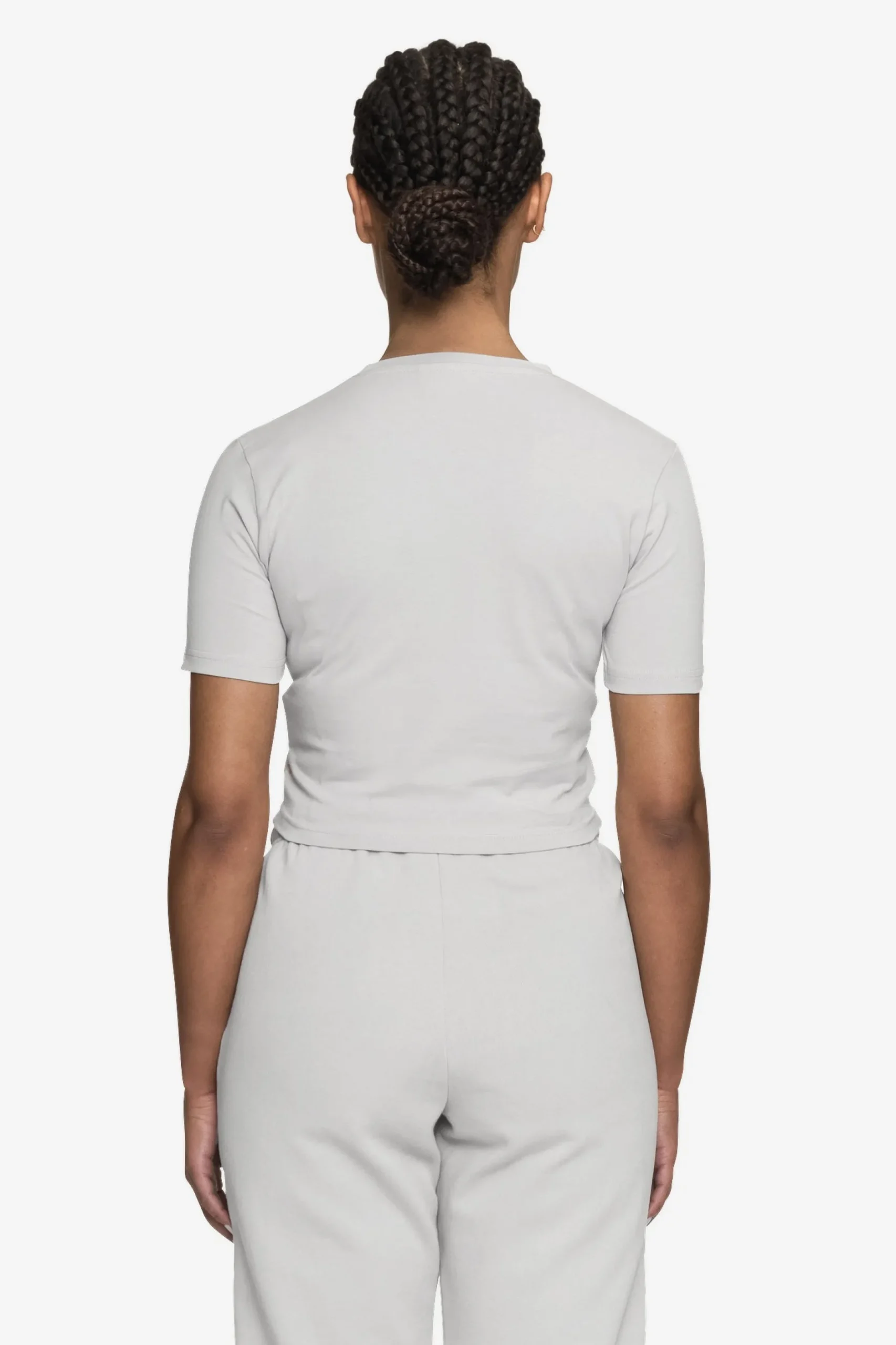 Pegador Ines Cropped Baby Tee White Gum