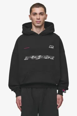 Pegador Iron Boxy Hoodie Washed Black