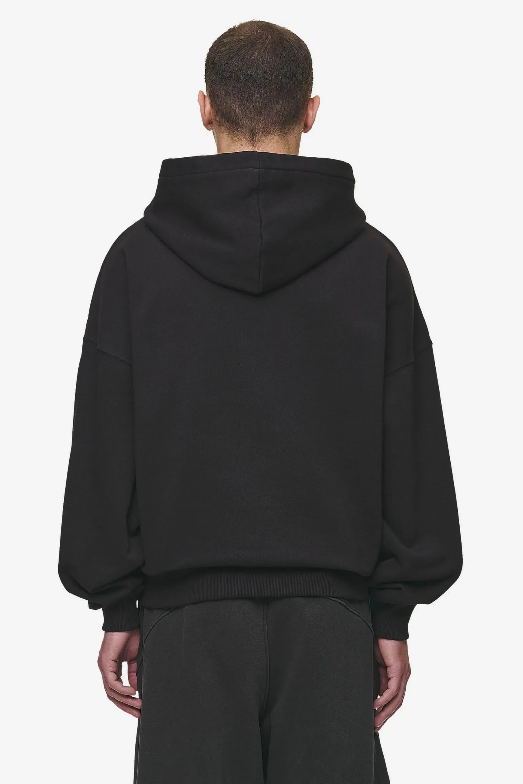 Pegador Iron Boxy Hoodie Washed Black