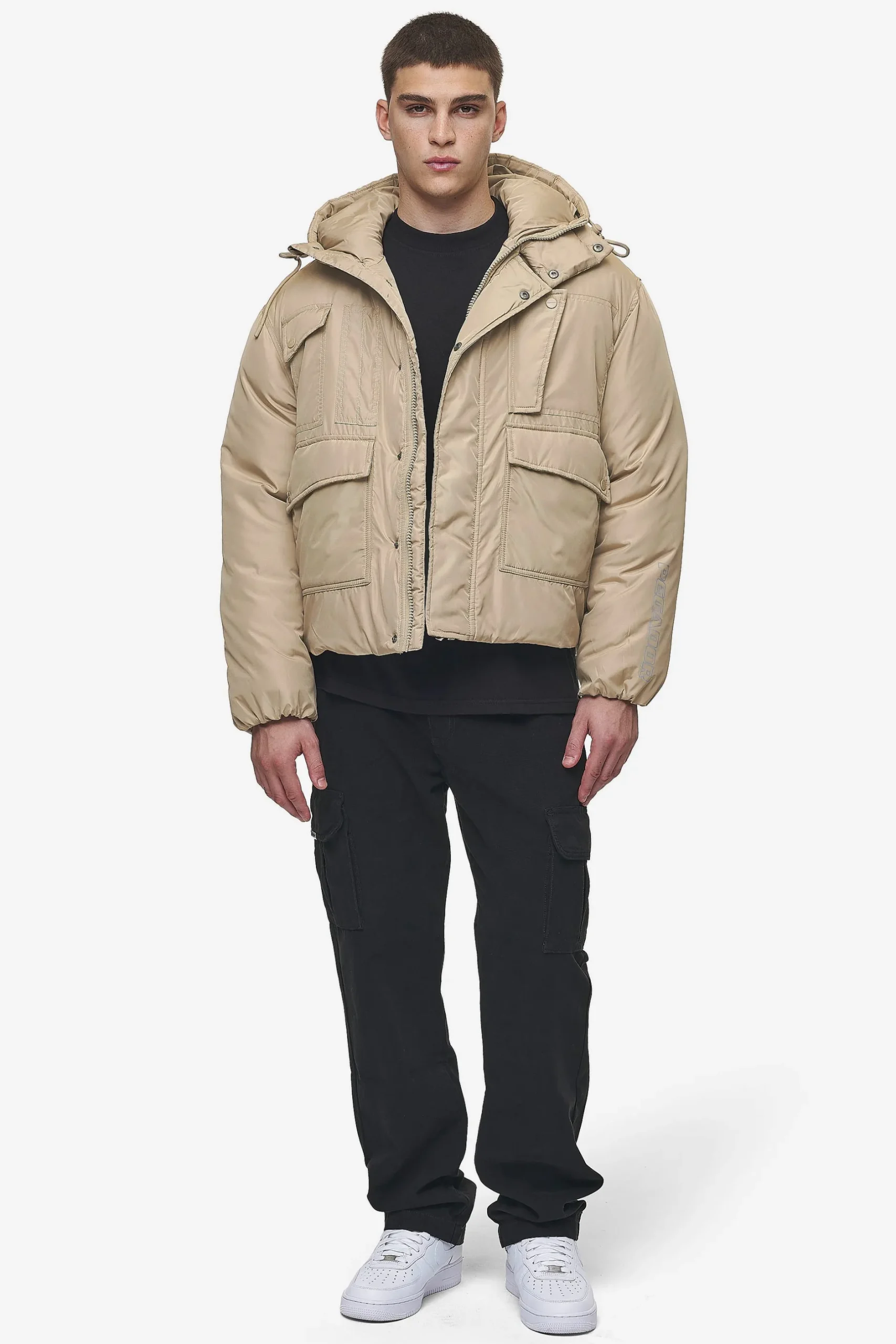 Pegador Jean Utility Puffer Jacket Sand