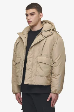 Pegador Jean Utility Puffer Jacket Sand