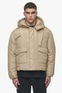 Pegador Jean Utility Puffer Jacket Sand