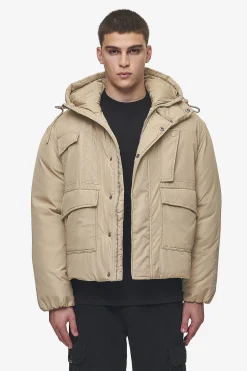 Pegador Jean Utility Puffer Jacket Sand