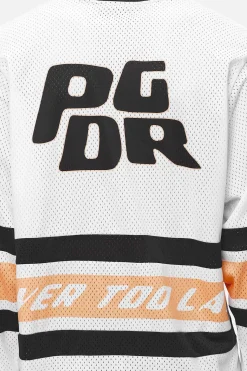 Pegador Johnsen Mesh Longsleeve White Apricot