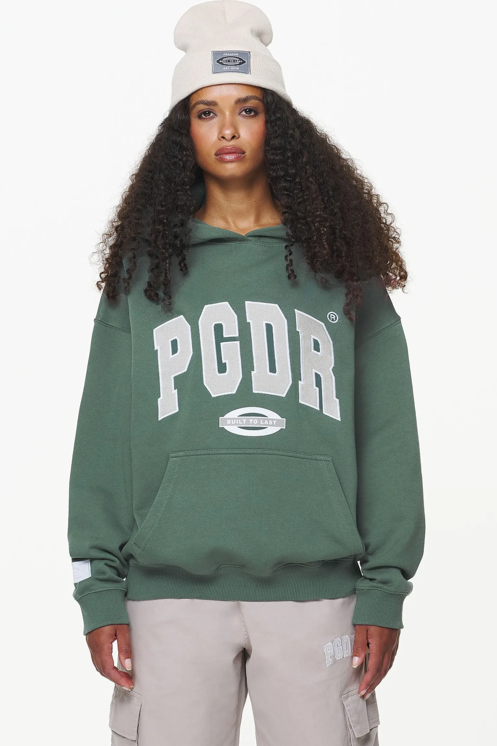 Pegador Keats Logo Oversized Hoodie