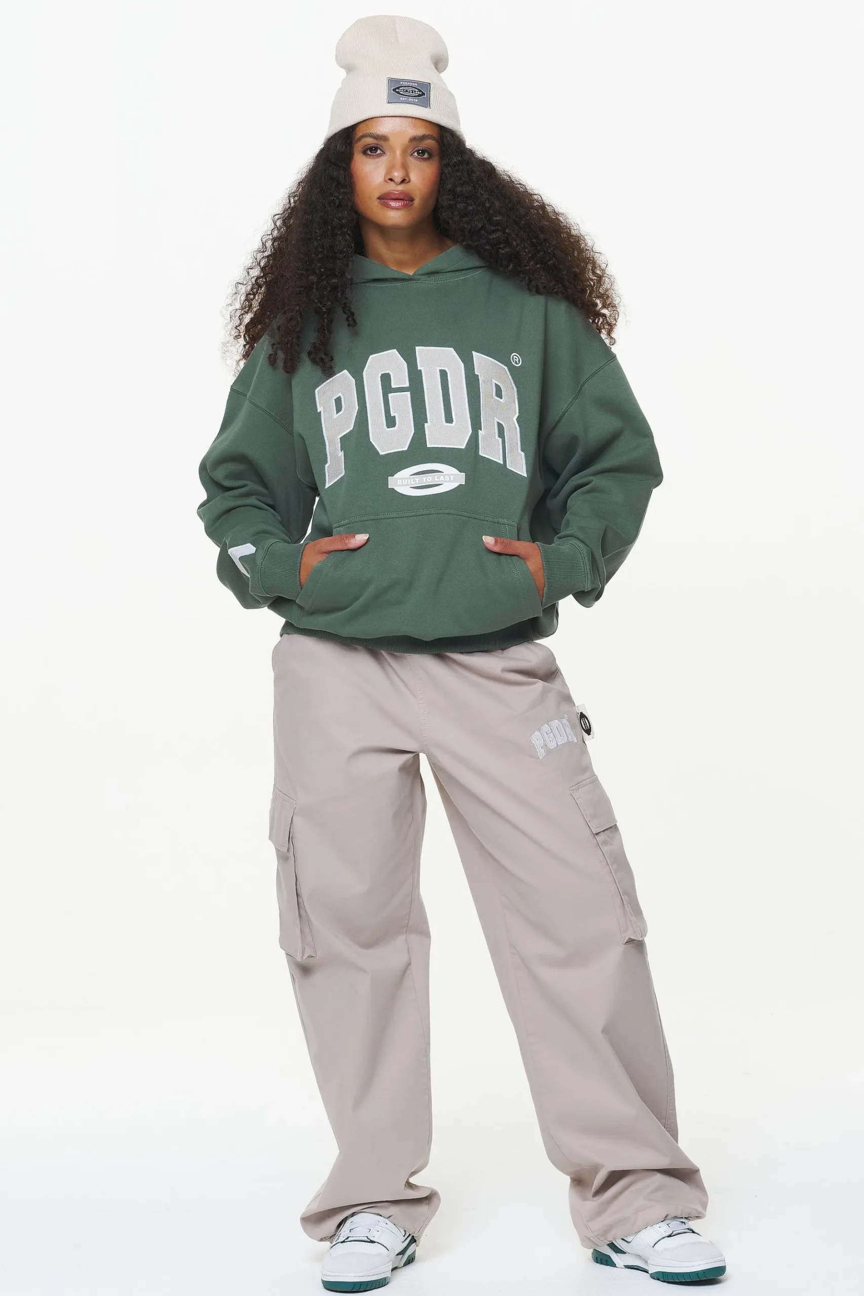 Pegador Keats Logo Oversized Hoodie