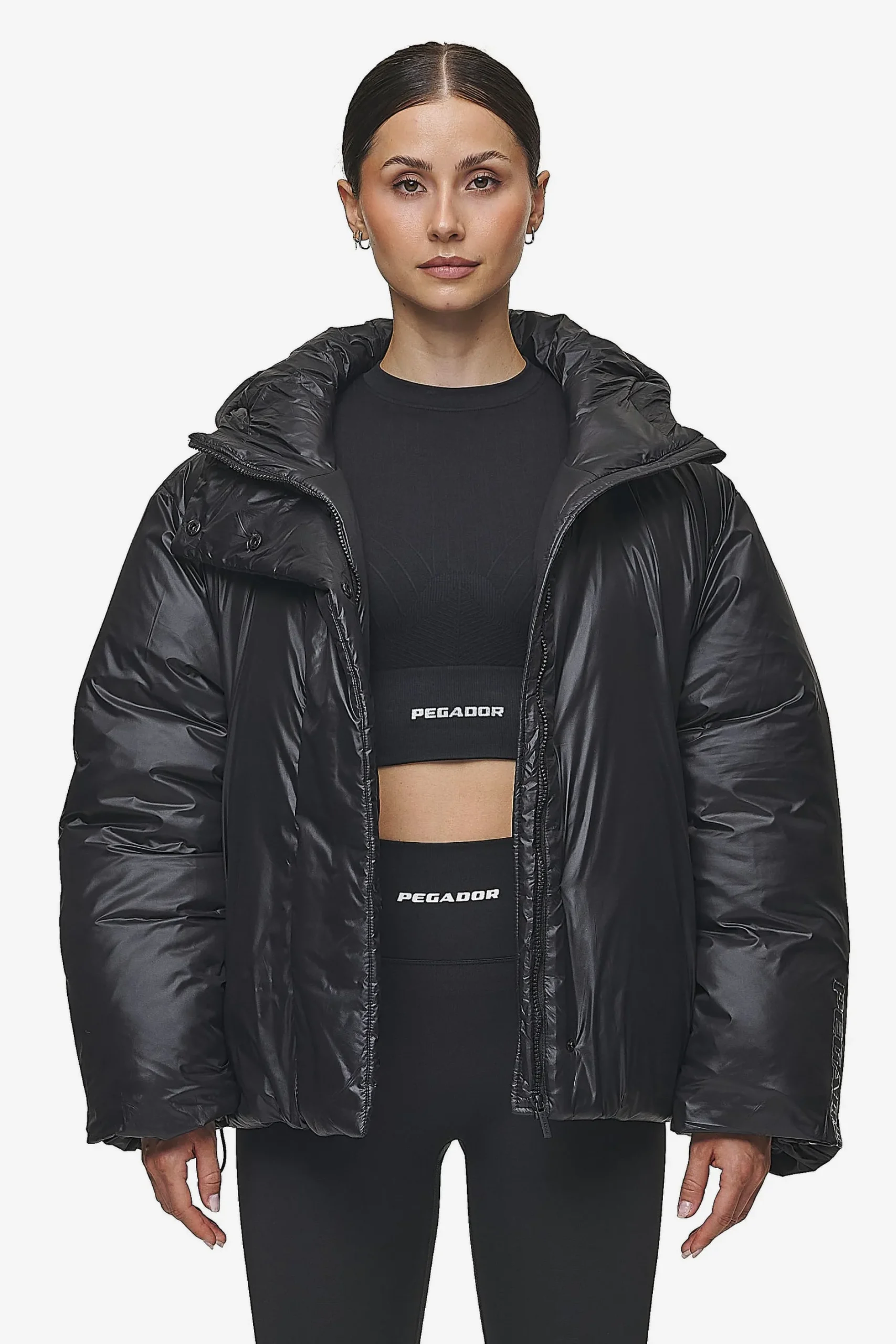 Pegador Keboli Oversized Puffer Jacket Black