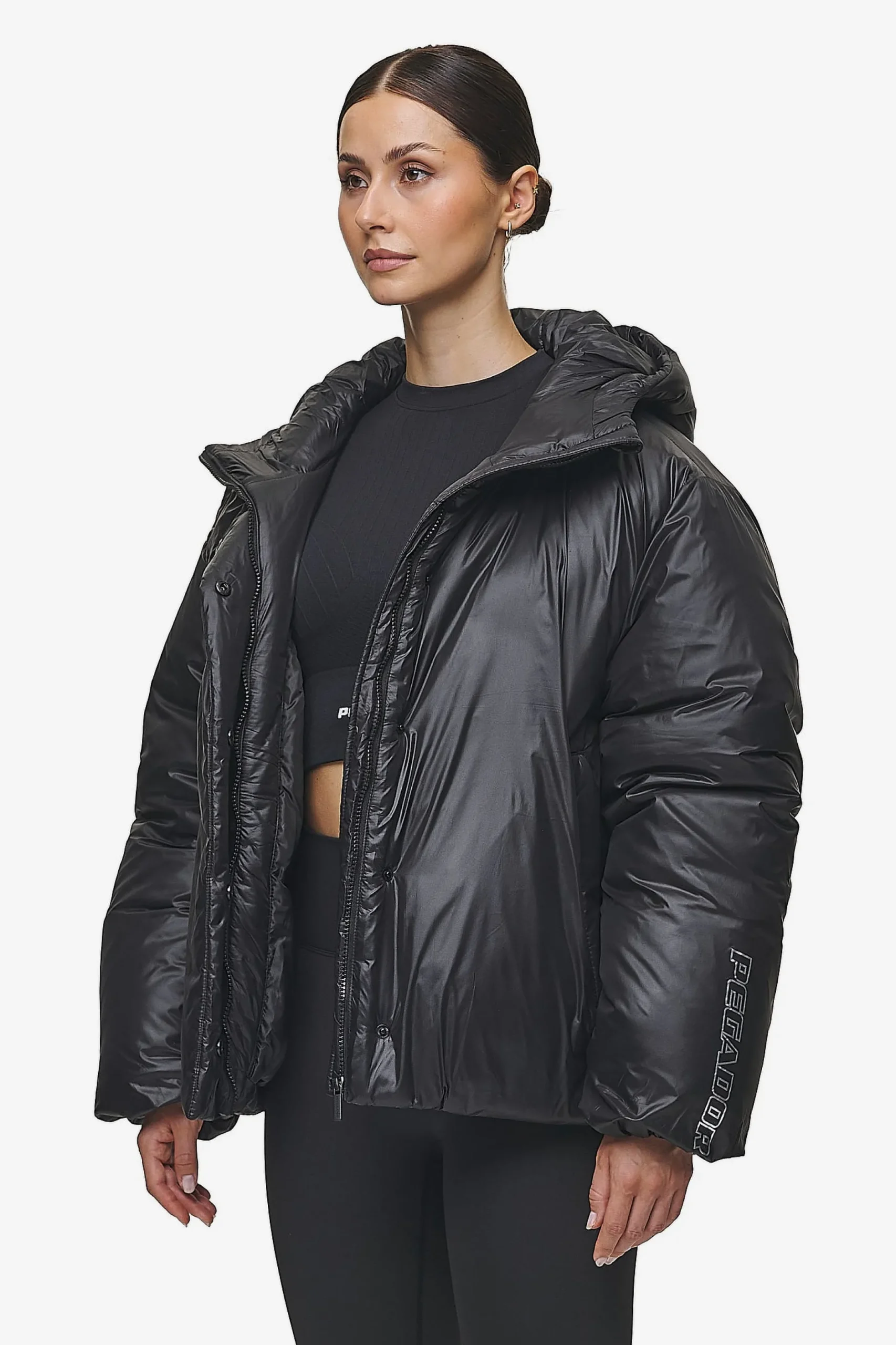 Pegador Keboli Oversized Puffer Jacket Black