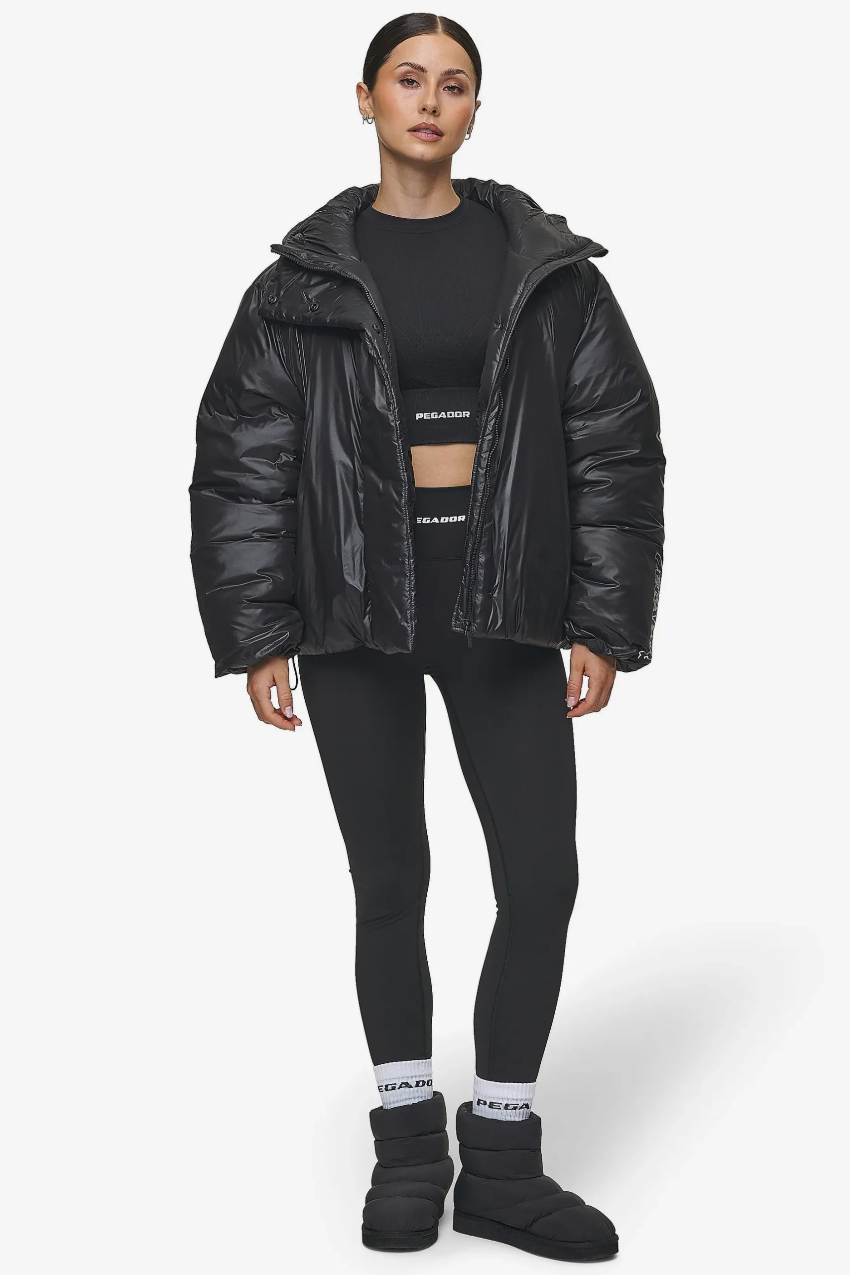 Pegador Keboli Oversized Puffer Jacket Black