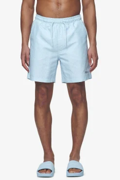 Pegador Kempton Monogram Swim Shorts Baby Blue