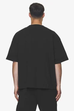 Pegador Keyes Terry Boxy Tee Washed Black