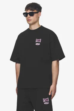 Pegador Keyes Terry Boxy Tee Washed Black
