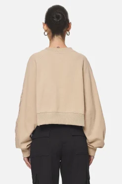 Pegador Kintore Cropped Oversized Raglan Sweater