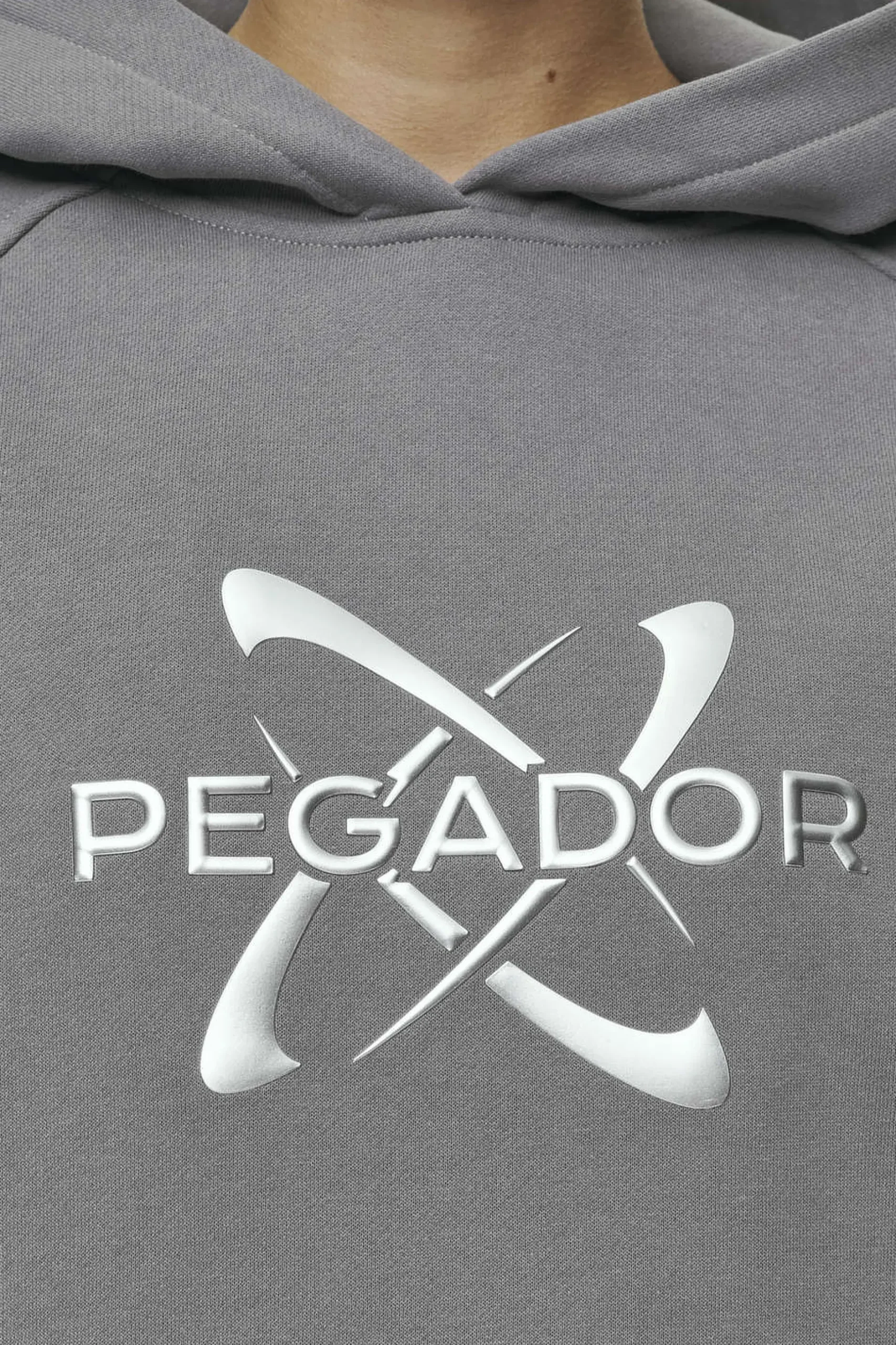 Pegador Klaria Oversized Hoodie Washed Deep Grey
