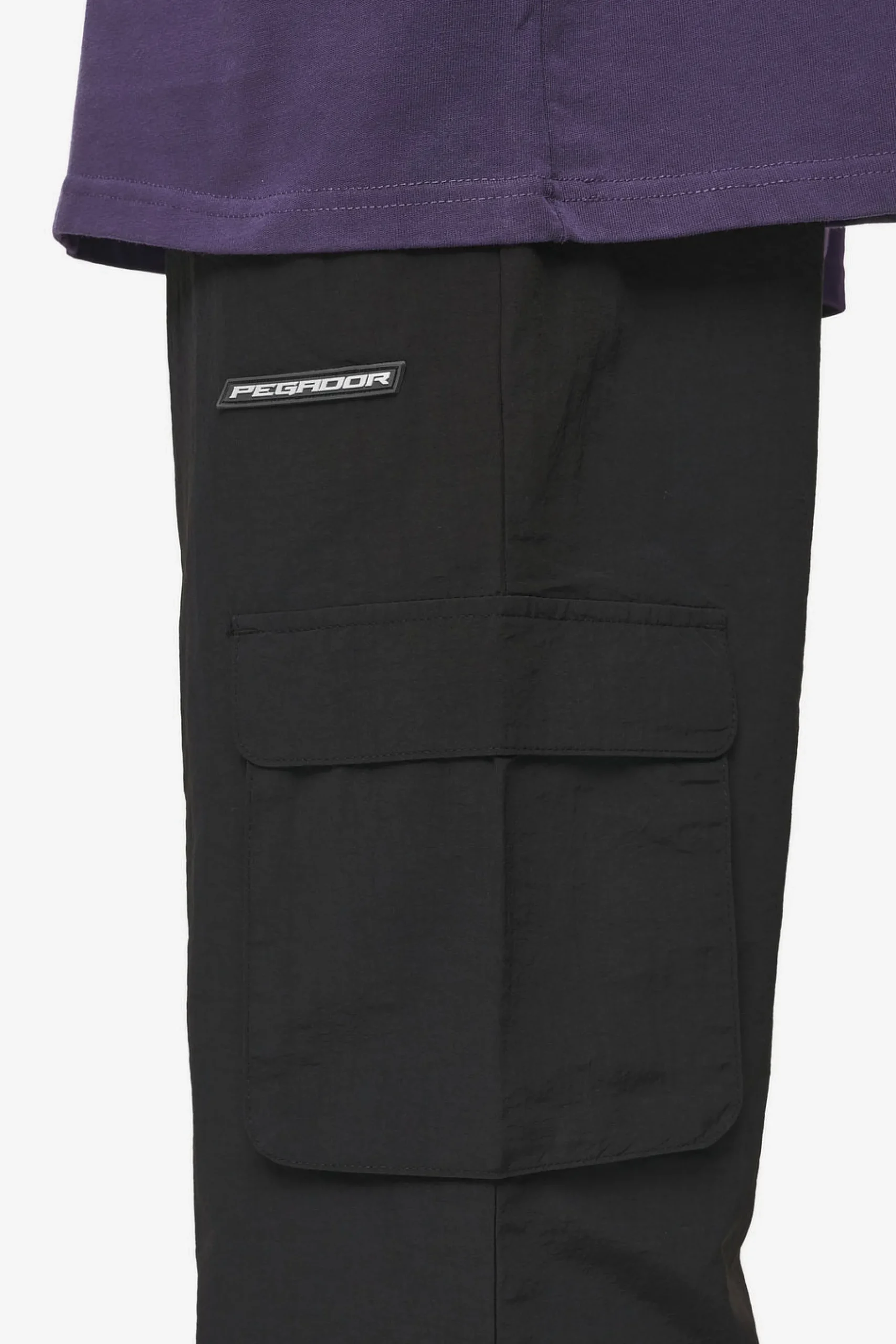 Pegador Laight Cargo Tech Pants Black