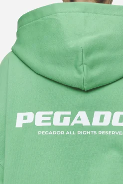 Pegador Lana Logo Cropped Sweat Jacket White