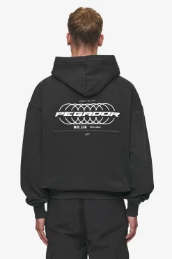 Pegador Lance Oversized Hoodie Vintage Black