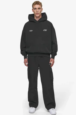 Pegador Lance Oversized Hoodie Vintage Black