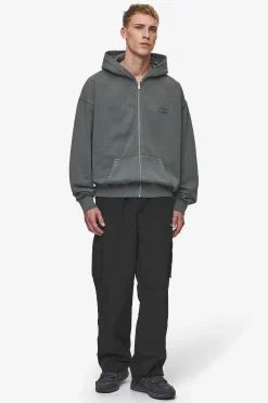 Pegador Lance Oversized Sweat Jacket Vintage Anthracite