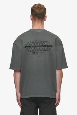 Pegador Lance Oversized Tee Vintage Anthracite