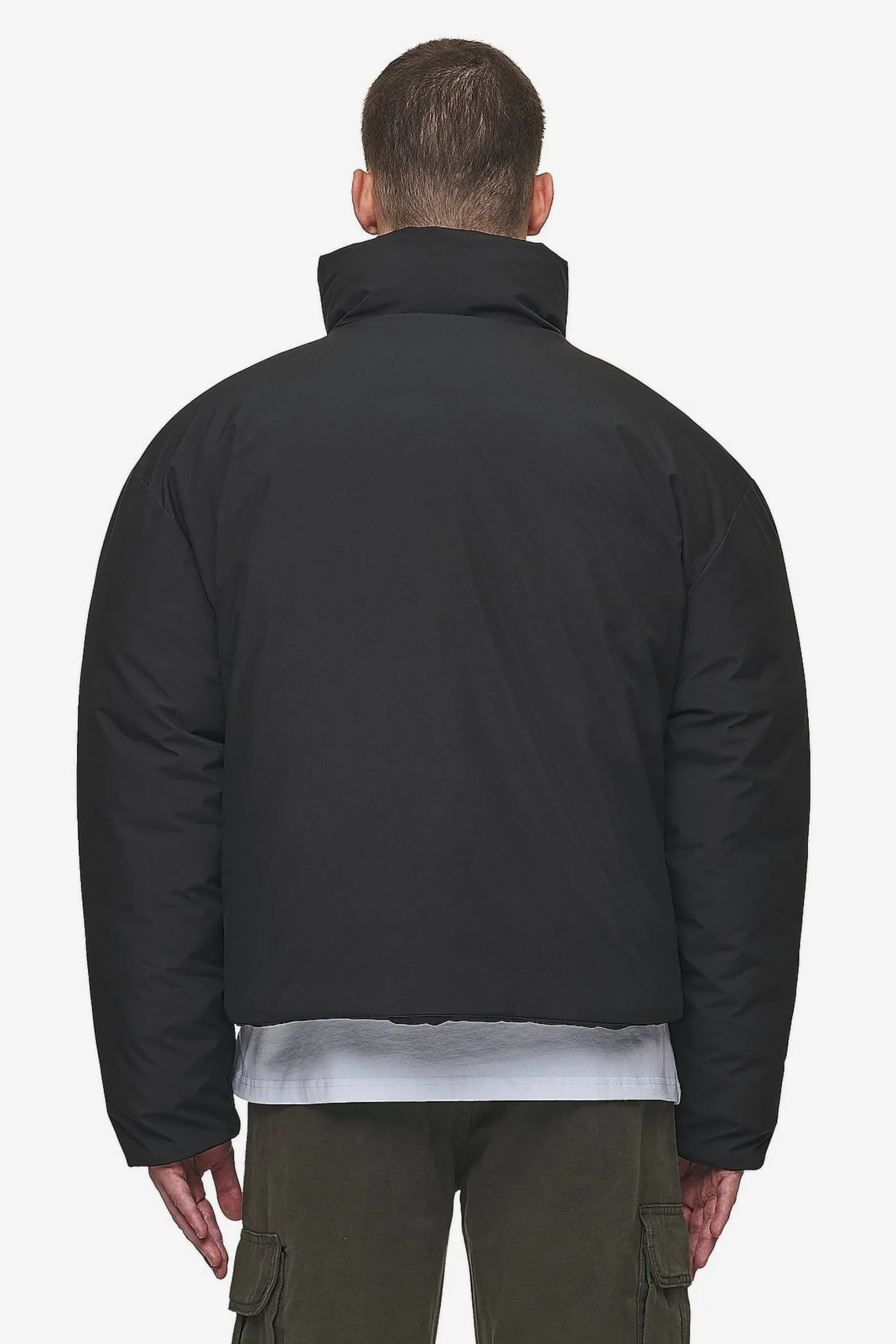 Pegador Lavoy Cropped Boxy Puffer Jacket