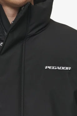 Pegador Lavoy Cropped Boxy Puffer Jacket