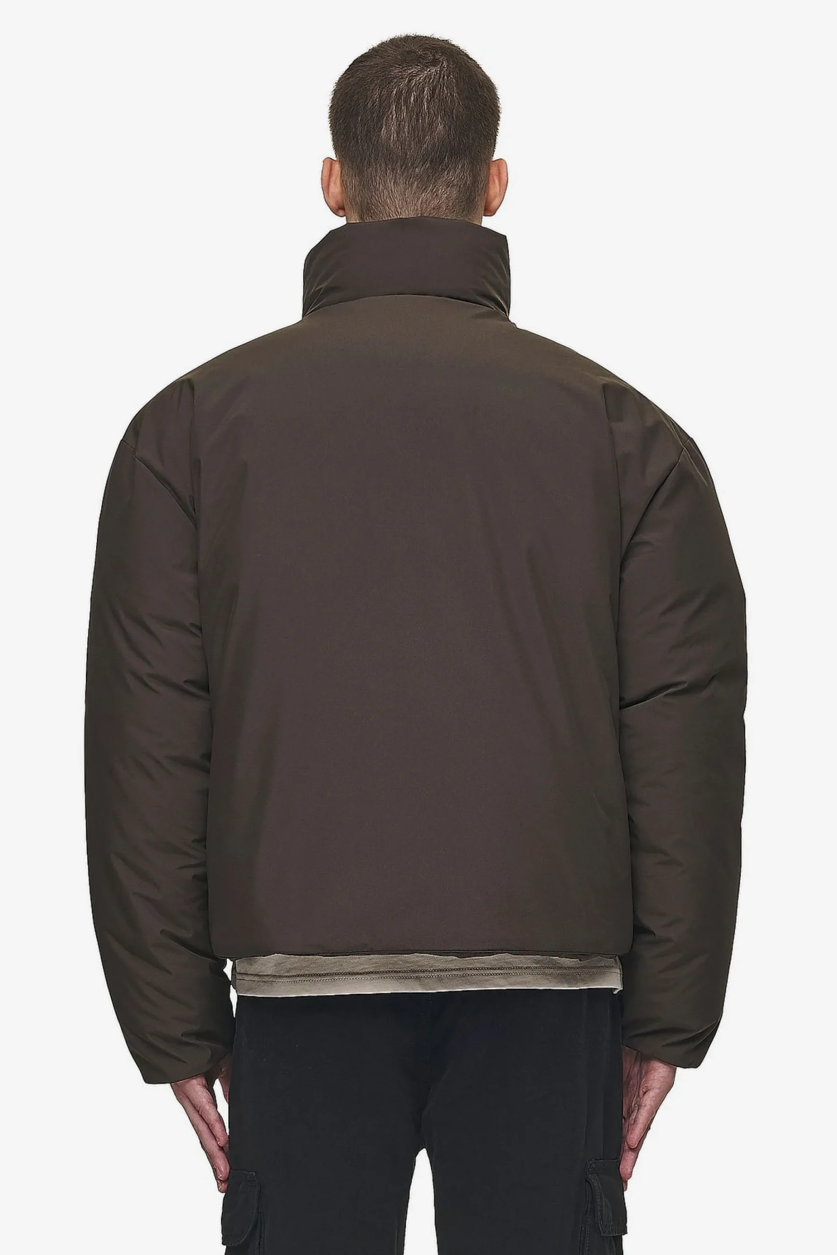 Pegador Lavoy Cropped Boxy Puffer Jacket