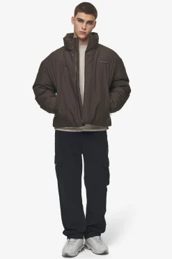 Pegador Lavoy Cropped Boxy Puffer Jacket