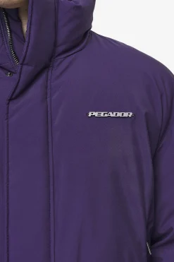 Pegador Lavoy Cropped Boxy Puffer Jacket