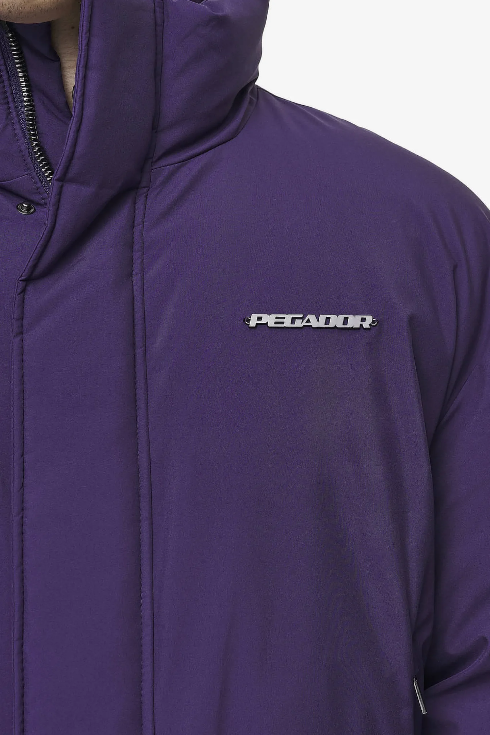 Pegador Lavoy Cropped Boxy Puffer Jacket