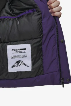 Pegador Lavoy Cropped Boxy Puffer Jacket