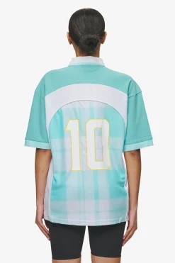 Pegador Lawn Jersey Sky Blue White