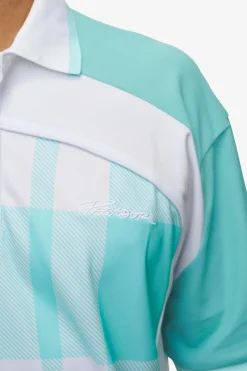 Pegador Lawn Jersey Sky Blue White