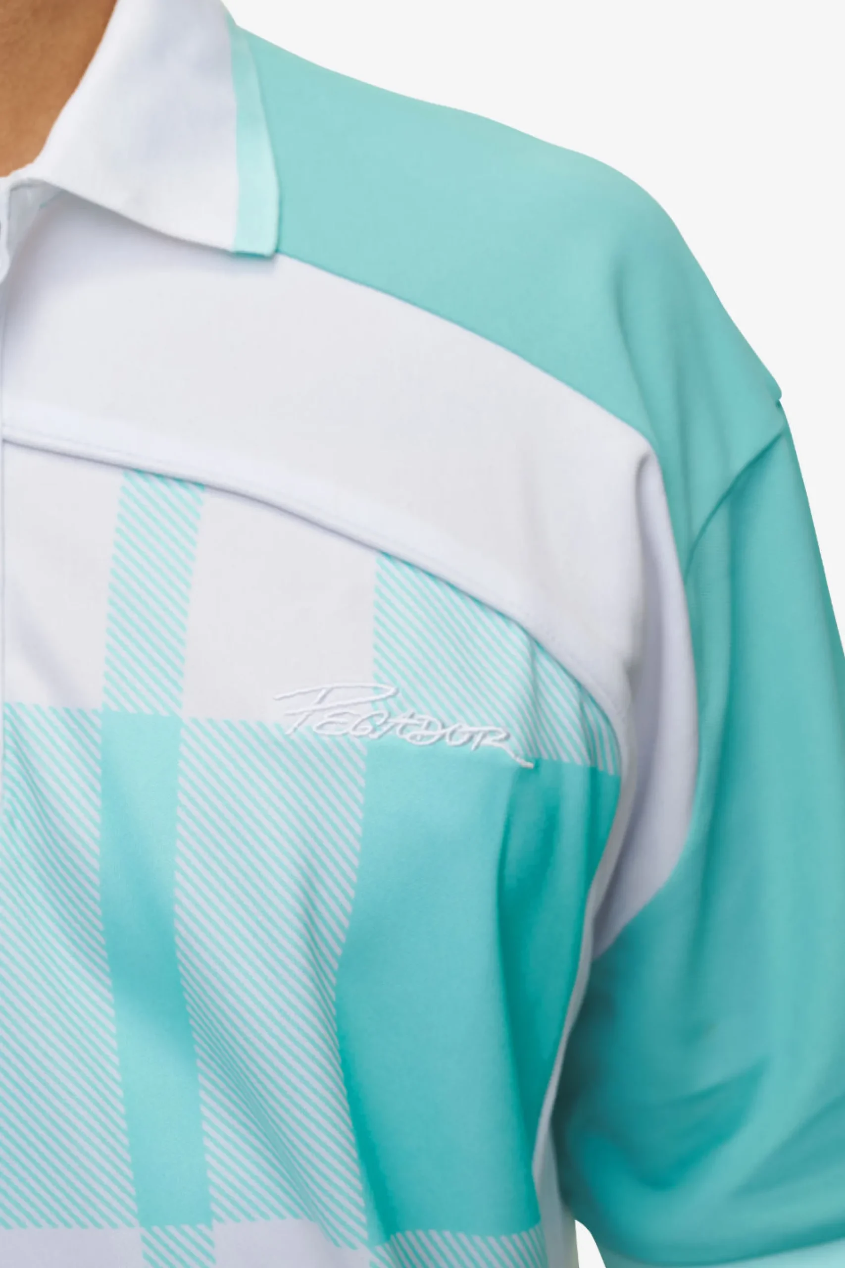 Pegador Lawn Jersey Sky Blue White