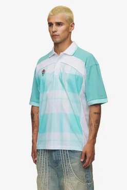 Pegador Lawn Jersey Sky Blue White