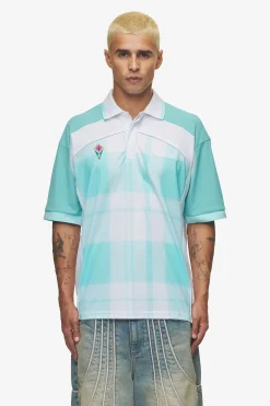 Pegador Lawn Jersey Sky Blue White