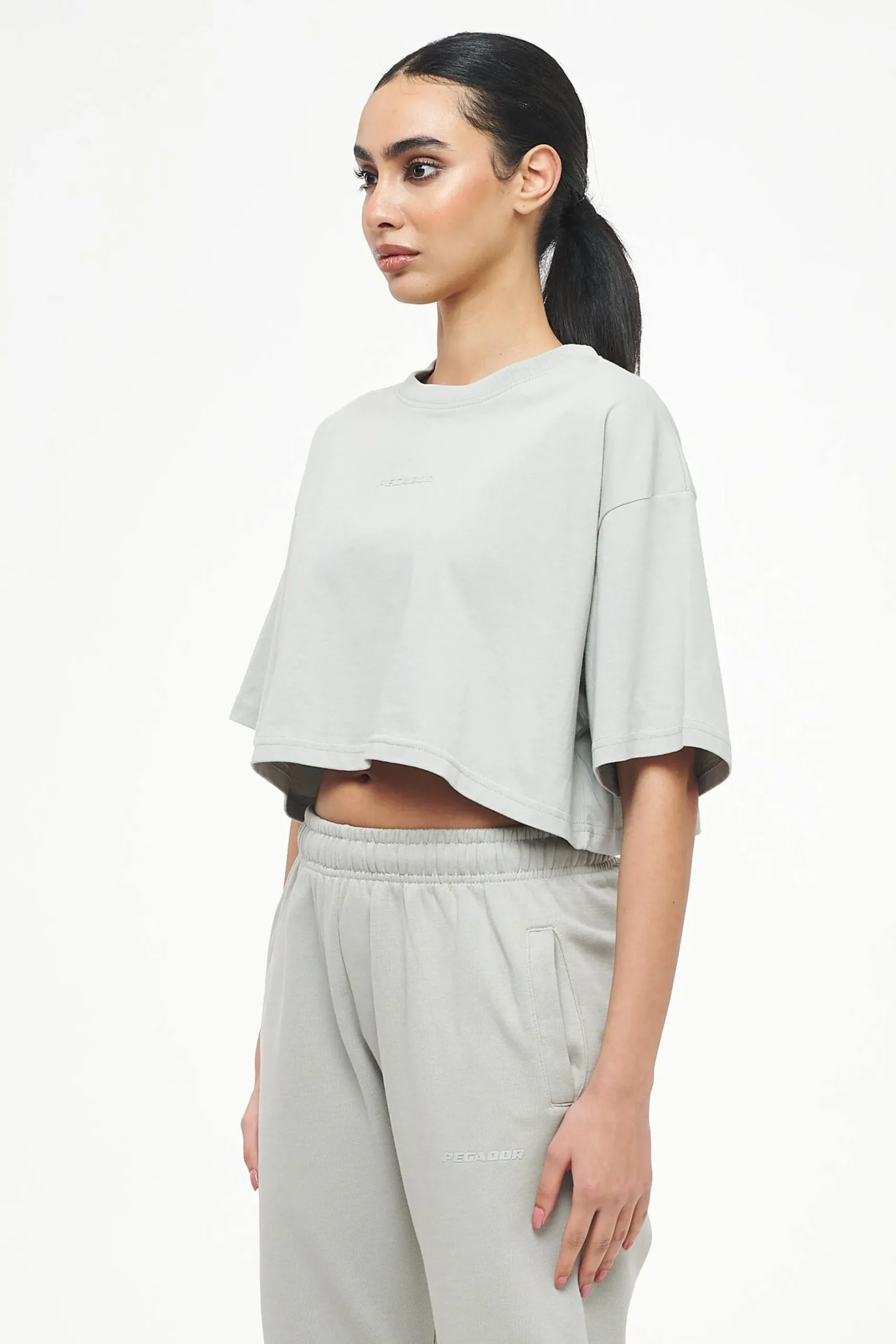 Pegador Layla Oversized Cropped Tee