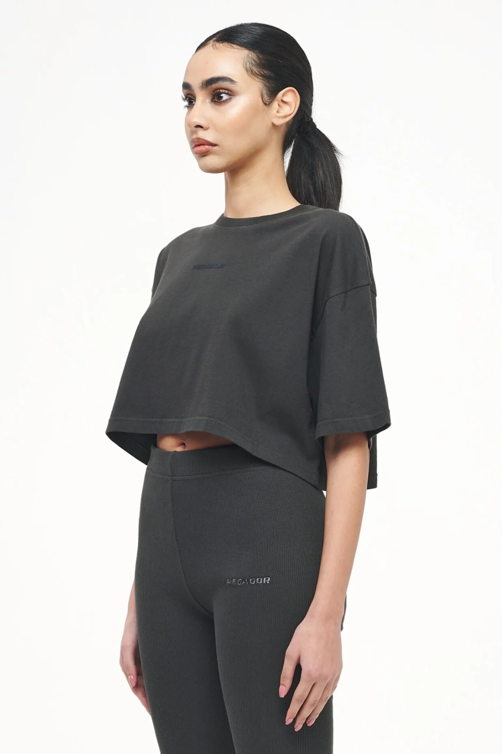 Pegador Layla Oversized Cropped Tee