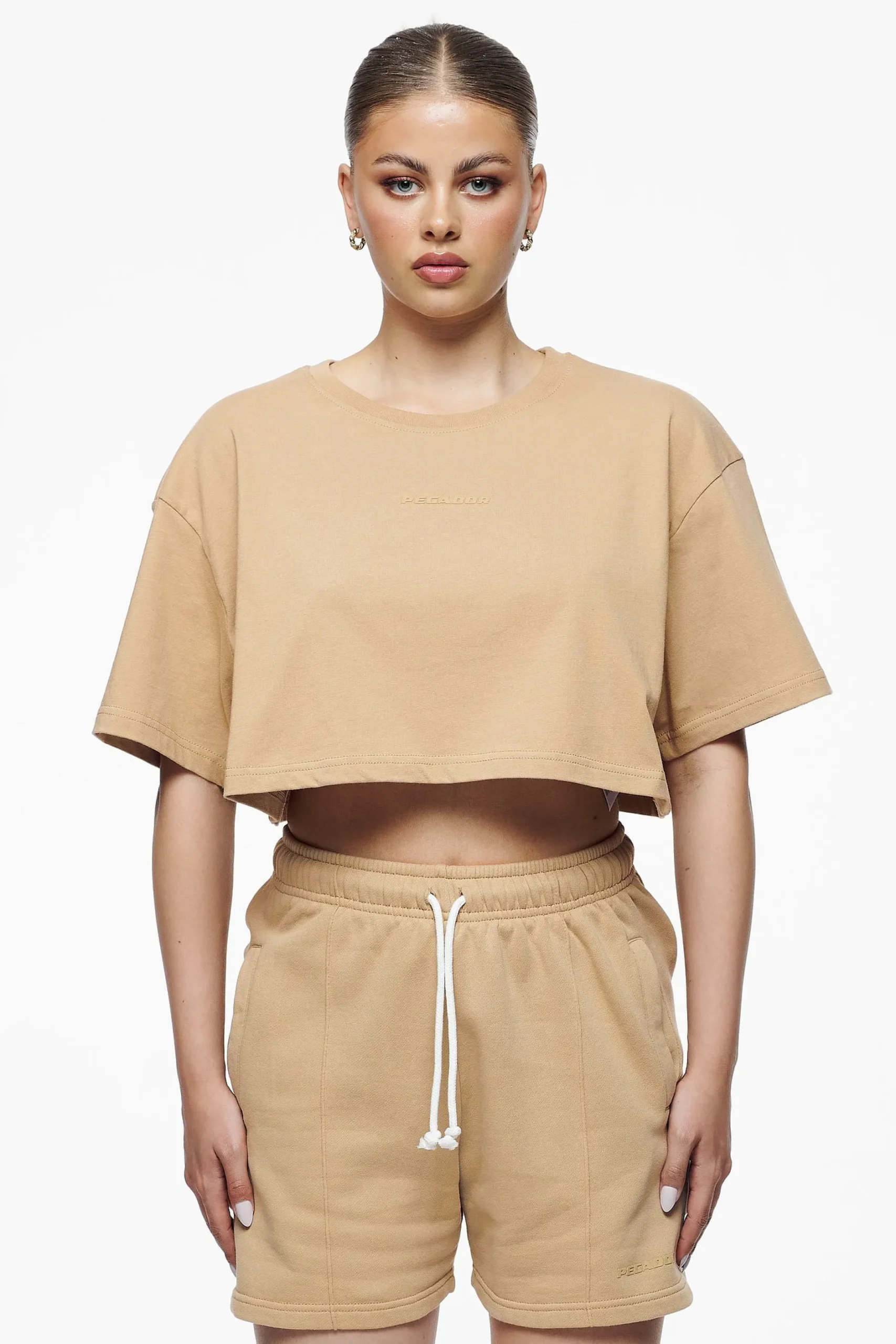 Pegador Layla Oversized Cropped Tee