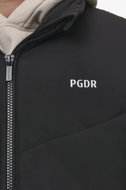 Pegador Leddy Oversized Puffer Vest Black