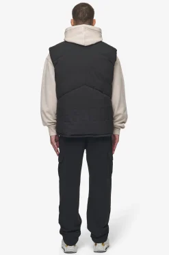 Pegador Leddy Oversized Puffer Vest Black