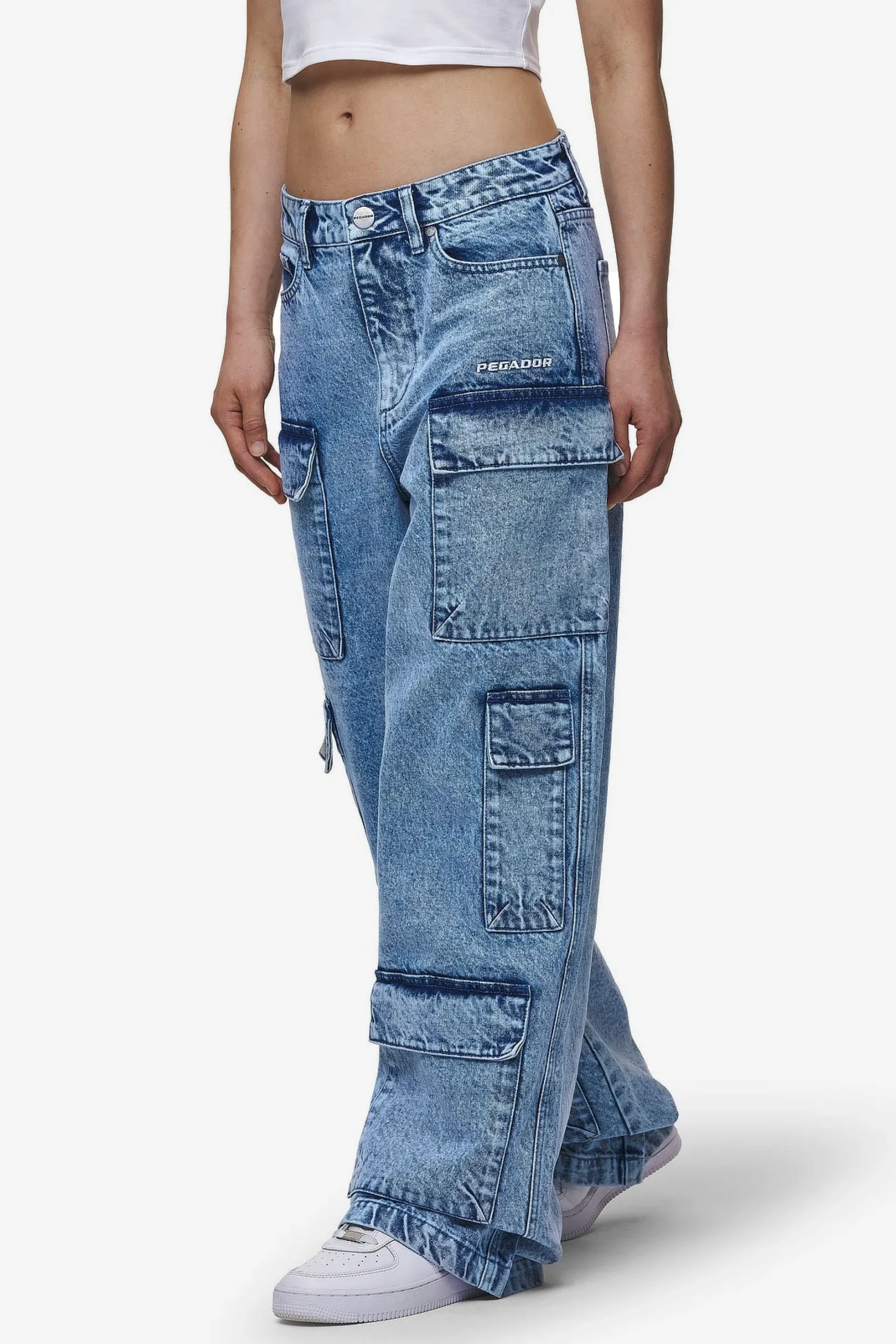 Pegador Leli High Waist Cargo Jeans
