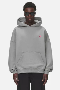 Pegador Leono Boxy Hoodie Washed Cool Grey