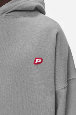 Pegador Leono Boxy Hoodie Washed Cool Grey
