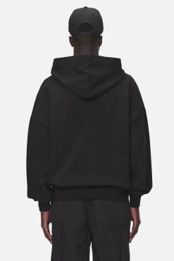 Pegador Leono Boxy Sweat Jacket Washed Black