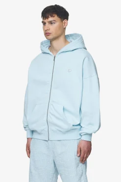Pegador Leono Boxy Sweat Jacket Baby Blue